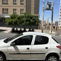 206 سفید تیپ ۲|خودرو سواری و وانت|مشهد, آبادگران|دیوار