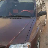 پراید مسی مدل ۸۷بدون رنگ شاسی سالم