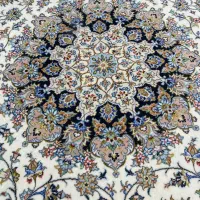 فرش دستباف بساک در کرج ۱۲ متر حاشیه سرمه ای کاشان|فرش|تهران, تولید دارو|دیوار
