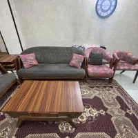 مبل ۹ نفره چوبی