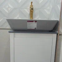 روشویی کابینتی طوسی