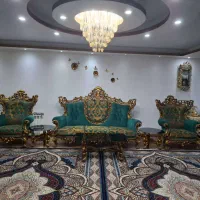 مبلمان سلطنتی چوب گردو