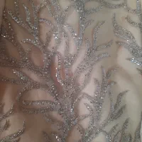 پیراهن مجلسی فنر دوزی و کاپ دار مزون دوز از تهران