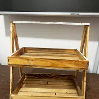 استند چوبی و سینی چوبی|ظروف سرو و پذیرایی|اسلام‌شهر, سیمرغ|دیوار