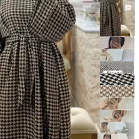 پالتو کفتان زارا کمر گتی به همراه کمربند چرمی اصل