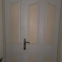 درب چوبی یه لنگه و نیم