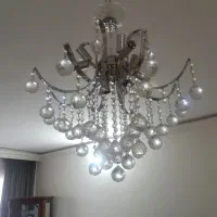 لوستر  هشت شاخه کریستال|لوستر و چراغ آویز|اصفهان, جی شیر|دیوار