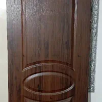 درب اتاق خواب قهوه ای