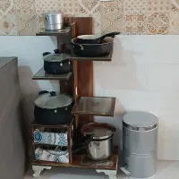 جاقابلمه ای و سبد سیب زمینی در حد نو