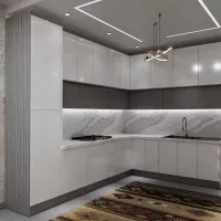ساخت و نصب کابینت و کمد به صورت دستمزدی