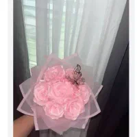 انواع گل های روبانی|گل مصنوعی|برازجان, |دیوار