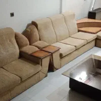 مبل ال ۷ نفره با میز وسط