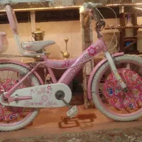 دوچرخه سایز ۲۰ دخترانه درحدنو تر تمیز خوشرنگ پرادو