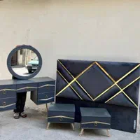 سرویس خواب دو نفره لاکچری MDF با ضمانت|تخت و سرویس خواب|چابهار, |دیوار