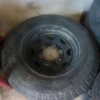 5 حلقه رینگ و لاستیک پهن کاروان سلبو نیسان|قطعات یدکی و لوازم جانبی|تهران, تهران‌نو|دیوار