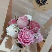 باکس گل شمع