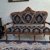 مبل۷نفره  پایه استیل سلطنتی|مبلمان خانگی و میز عسلی|تهران, خاوران|دیوار