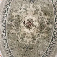فرش بیضی و پادری سبز|فرش|تهران, تهرانپارس غربی|دیوار