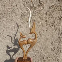 غزال چوبی|صنایع دستی و سایر لوازم تزئینی|رشت, بازار|دیوار