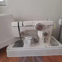 چرخ خیاطی گلدوزی ژانومه ۸۰۲ ژاپن کامل