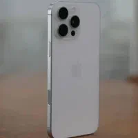 آیفون  ۱۶ پرو مکس سفید با رجیستر