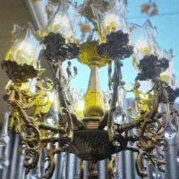 لوستر برنز|لوستر و چراغ آویز|کرمانشاه, |دیوار