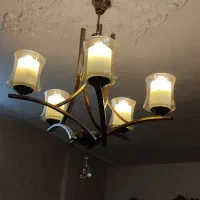 لوستر ۵شاخه|لوستر و چراغ آویز|تهران, سلسبیل جنوبی|دیوار