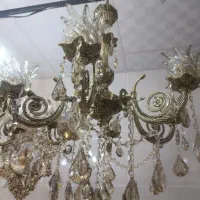 انواع لوستر و کنار سالنی برنزی|صنایع دستی و سایر لوازم تزئینی|قم, باغ کرباسی|دیوار