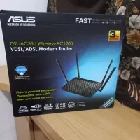 مودم ایسوس ac55 ac1200|مودم و تجهیزات شبکه|خرمآباد, |دیوار
