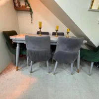 ناهار خوری ۶ نفره کاملا سالم و تمیز