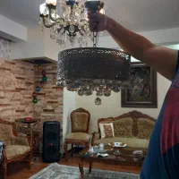 لوستر ۵ شاخه فرشته نو|لوستر و چراغ آویز|تهران, تهرانپارس غربی|دیوار