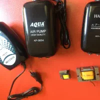 پمپ هوا و بخاری آکواریوم