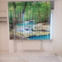 پرده عمودی طرح منظره