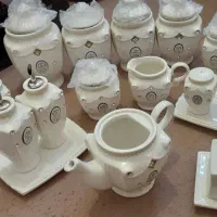 سرویس صبحانه خوری.پیرکس.سینی|ظروف سرو و پذیرایی|شاهین‌شهر, گزبرخوار|دیوار