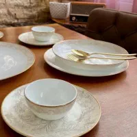 سرویس آرکوپال استخوانی نشکن ۱۸نفره|ظروف سرو و پذیرایی|جلفا, |دیوار