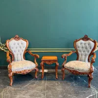 مبل سلطنتی کلاسیک مدل ماهور شرایطی و از درب تولیدی|مبلمان خانگی و میز عسلی|ورامین, خیر آباد|دیوار