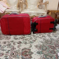 دو عدد چمدان بزرگ و متوسط قرمز|کیف، کفش، کمربند|تهران, زمزم|دیوار