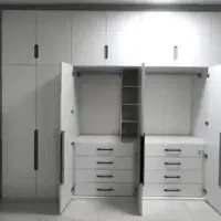 کمد دیواری و تخت تاشویی