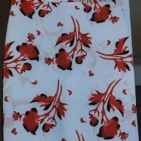 بلوز دامن رنگ قرمز