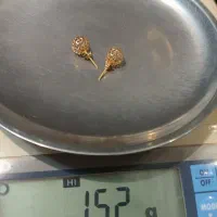 گوشواره و پلاک طلا