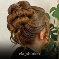 اموزش شنیون با قی مت استثنایی و اق ساطی