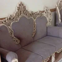 مبل سلطنتی ۷نفره|مبلمان خانگی و میز عسلی|قروه, |دیوار