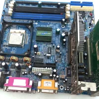 مادربرد از P1 -الیP4 وسایر قطعات در تصویر-سالم