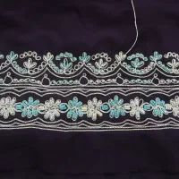 پولک ملیله میدوزم دوختم خوبه