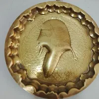 سینی برنجی دیوارکوب مصری