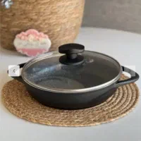 تابه دو دسته سایز ۲۴ عروس تفلون