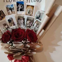 دسته گل خاطرات (عکس)|گل مصنوعی|اردبیل, |دیوار