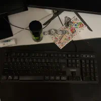 کیبوردگرین فول Rgb مدل Gk601 با تنوع زیاد رنگrgb