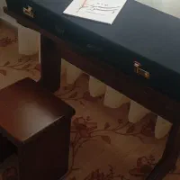 سنتور به همراه کیف ومیز و صندلی|سازهای سنتی|رشت, یخسازی|دیوار