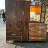 کمد لباس ساده ملامینه دراور ساده آینه دار|جاکفشی، کمد، دراور|تهران, آذربایجان|دیوار